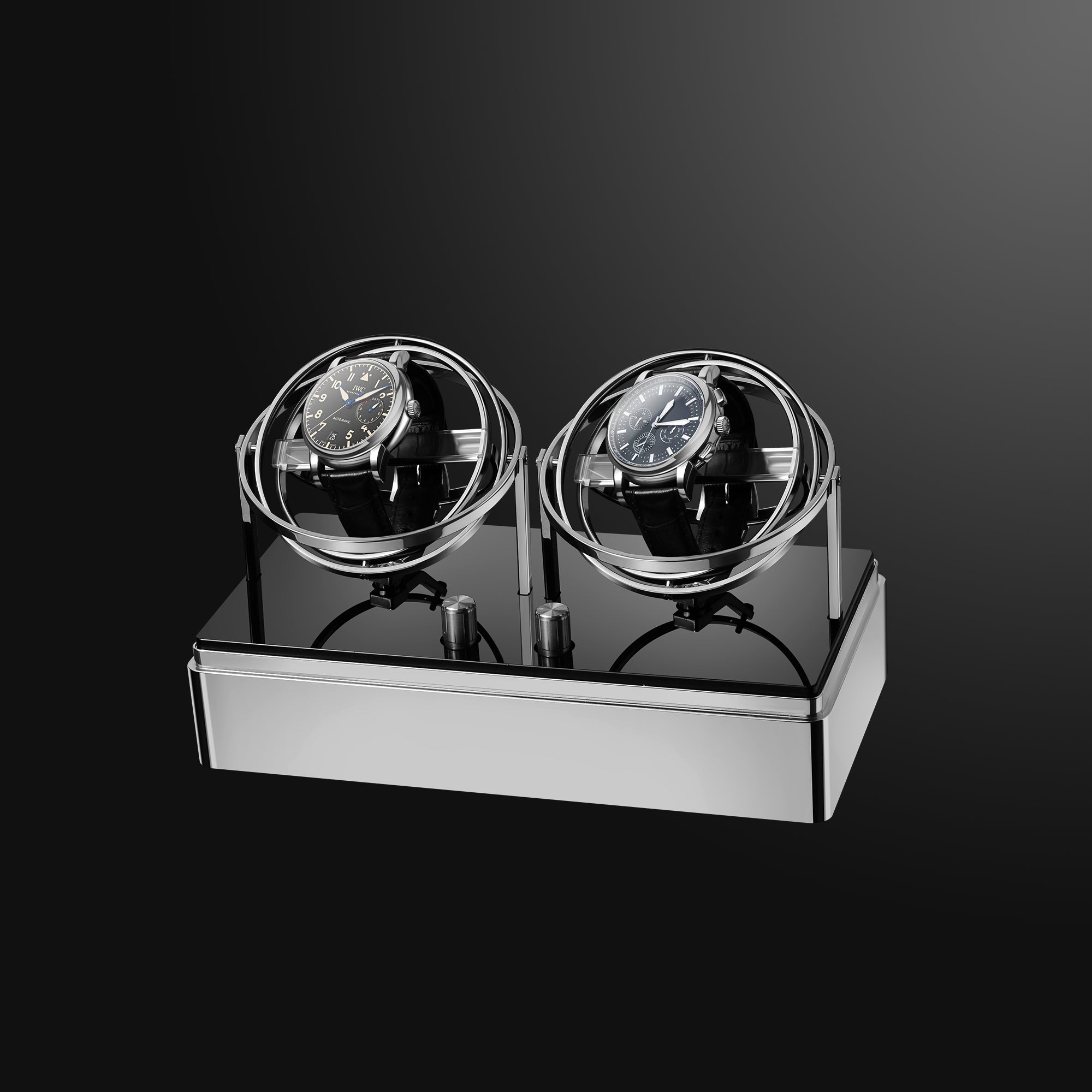 Watch Winder - Orbit Y2 Gold Edition - Gyro Automatic Watch Winder