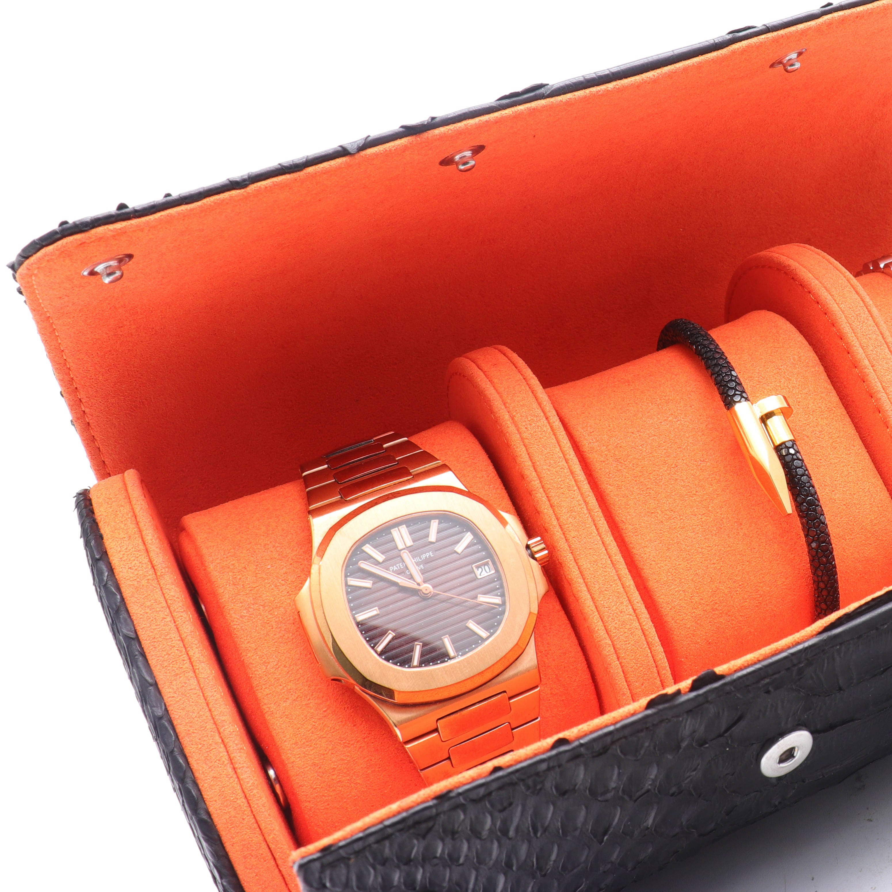 Watch Roll - Black Python