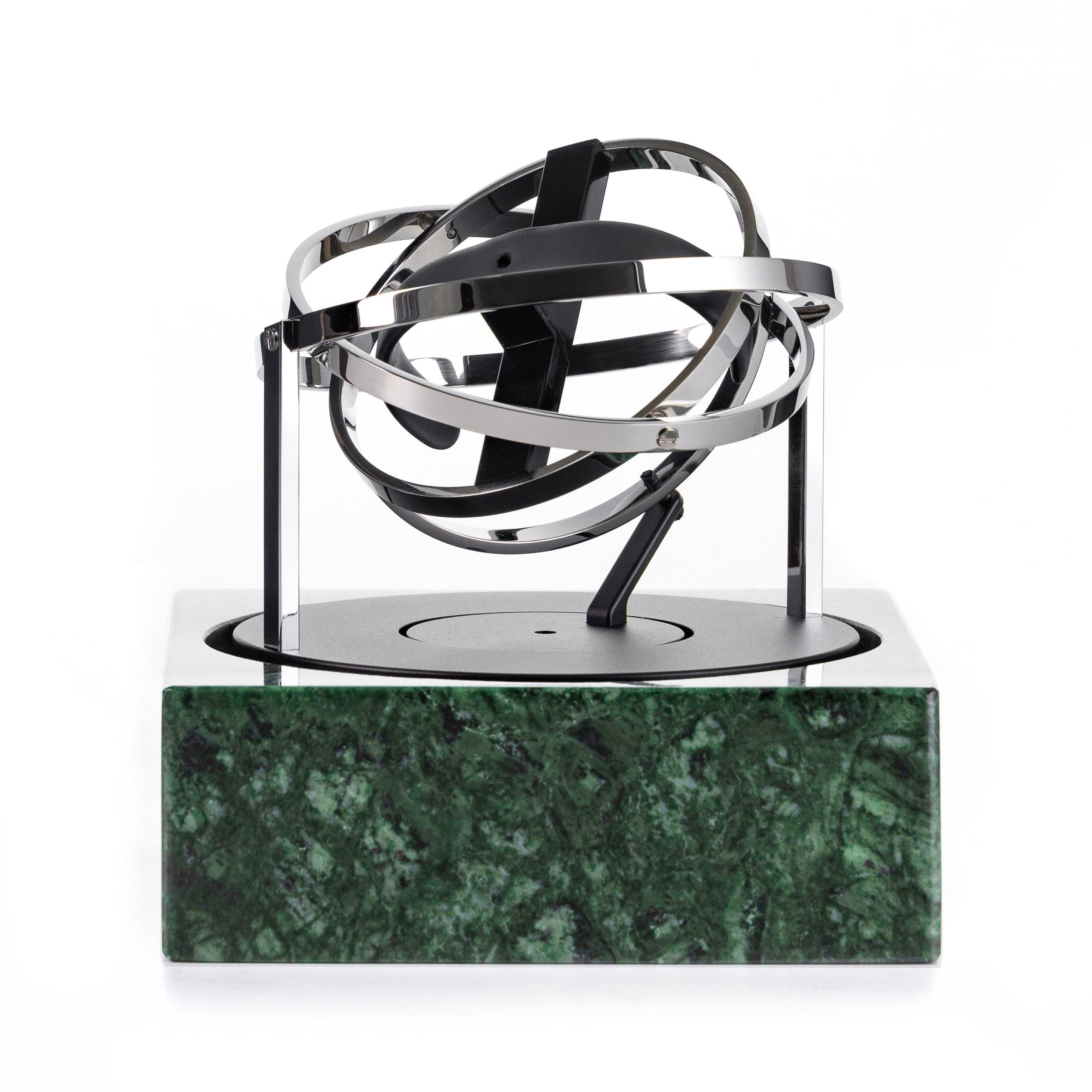 Single Watch Winder - Astronomia X1 Gold - Green Marble Edition