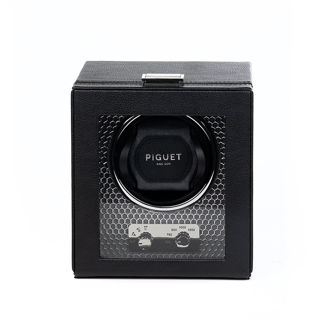 Single Watch Winder - Racing Silver Edition